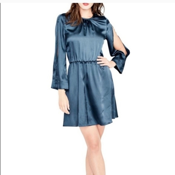 NWT Rachel Rachel Roy Julia Draped Sleeve Dress - Picture 1 of 8